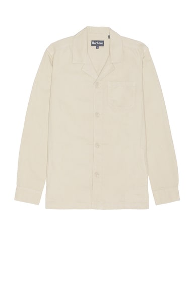 Shop Barbour Melonby Overshirt In Mist