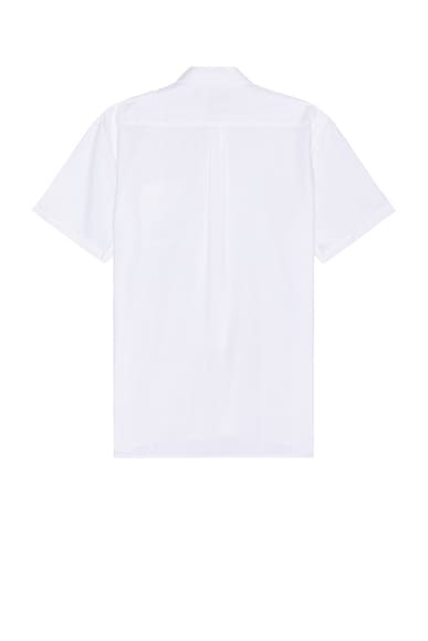 Shop Barbour Nelson Short Sleeve Summer Shirt In White