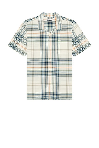 Barbour Berryfell Summer Fit Shirt in Whisper White