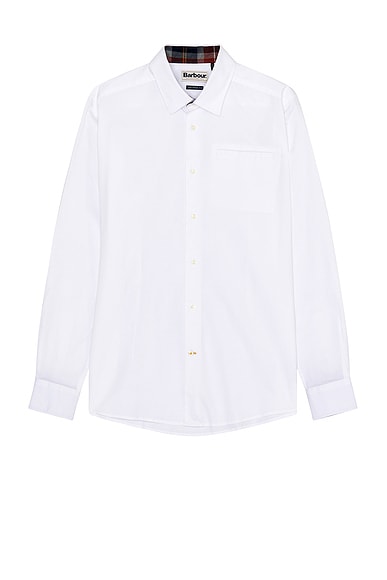Barbour Lyle Tailored Shirt in White