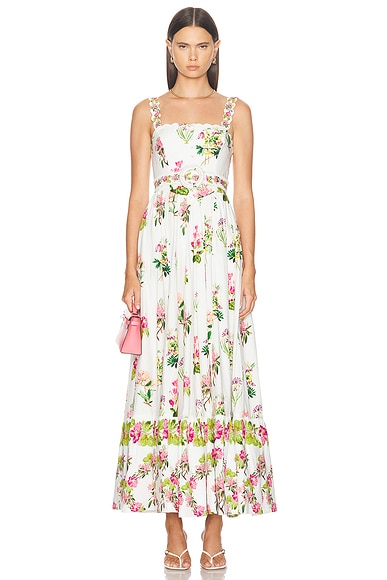 Taha Poplin Long Dress