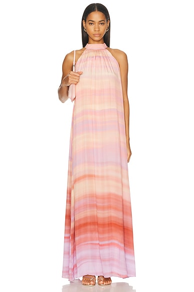 Back Tie Maxi Dress