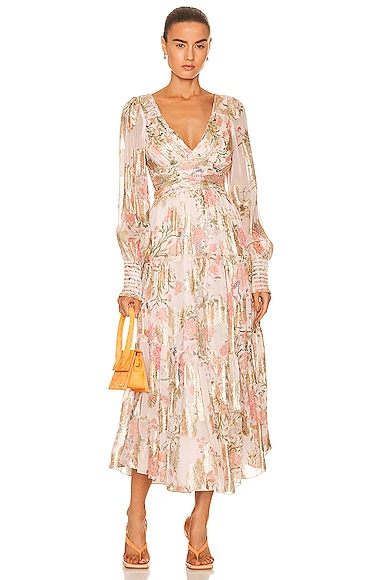 Hemant & Nandita Tora Dress - Off White main image 1
