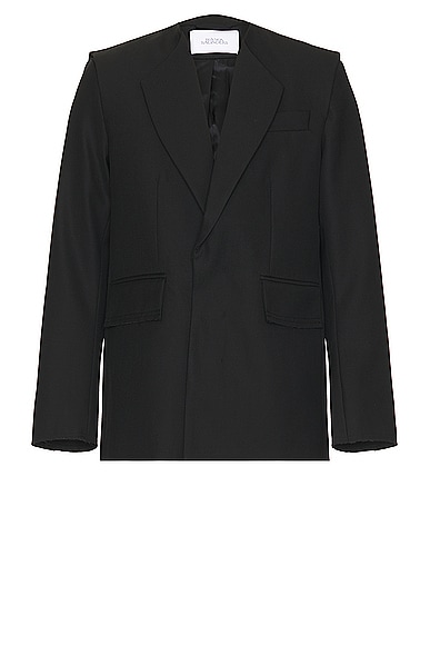 Bianca Saunders Slimaz Jacket in Black