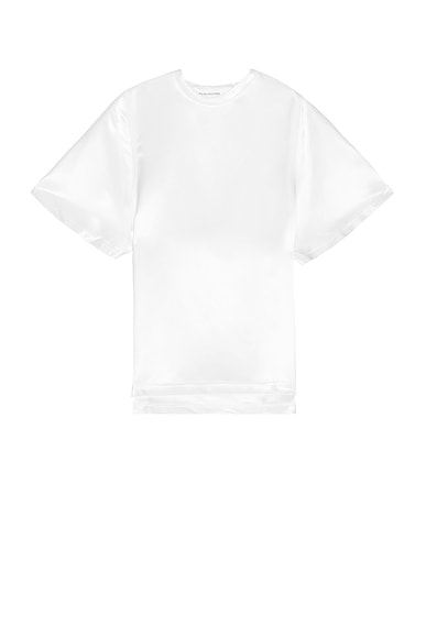 Shop Bianca Saunders Mun Shirt In White
