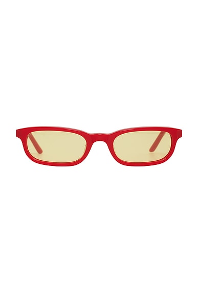 BRU Eyewear Flossie Wayfarer Sunglasses in Mickey D's