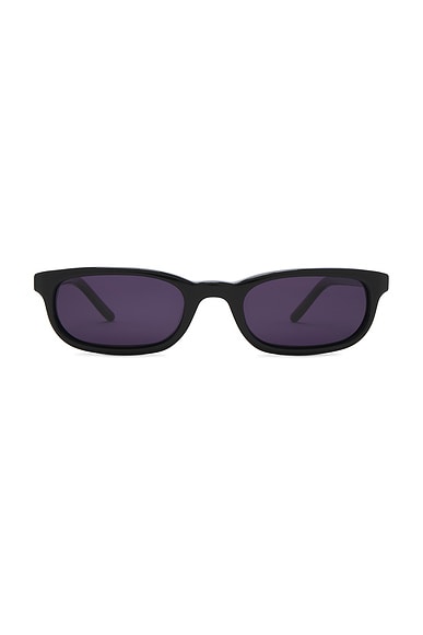BRU Eyewear Flossie Wayfarer Sunglasses in Midnight