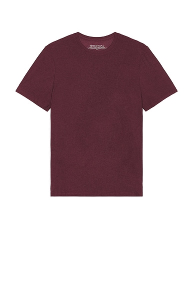 Rhude Reverse Tee in Burgundy | FWRD