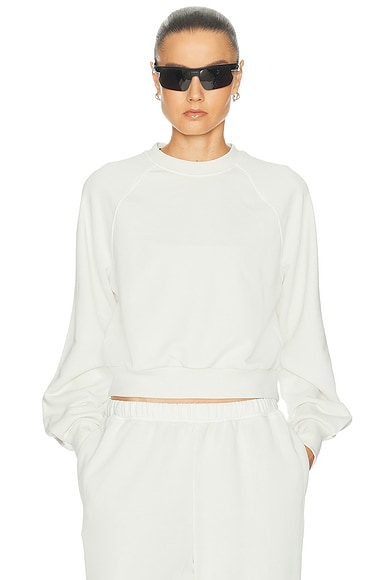Fade Out Cropped Sweatshirt