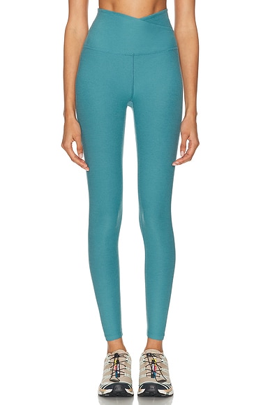 Spacedye At Your Leisure High Waisted Midi Legging