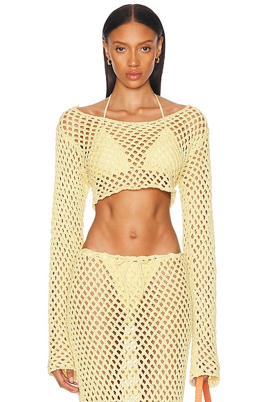 Bananhot Magen Top in Daisy Yellow