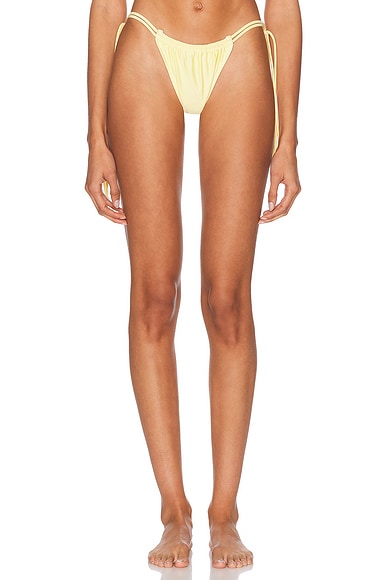 Bananhot Kyma Bikini Bottom in Daisy Yellow