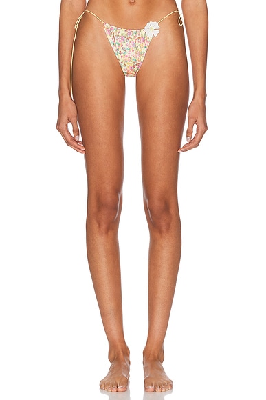 Bananhot Orca Bikini Bottom in Blossom