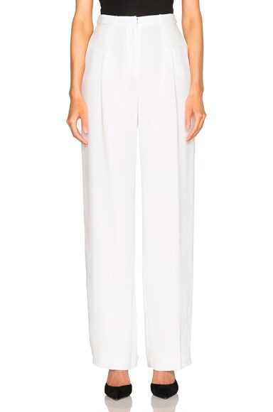Crepe Tuck Pants