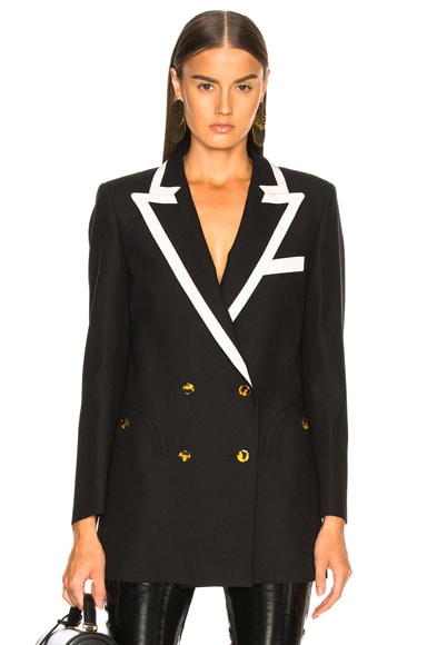 Essez Piping Everyday Double Breasted Blazer