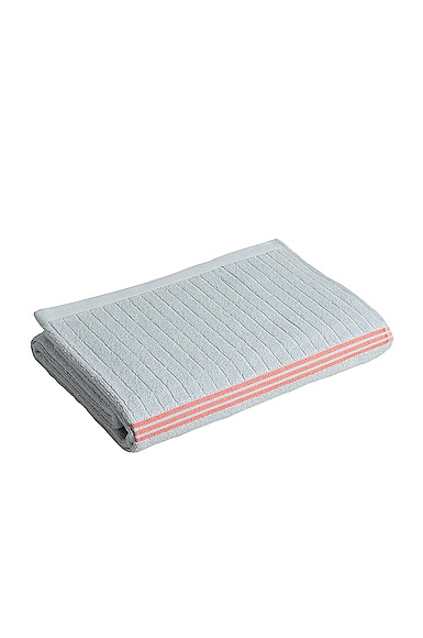 Baina Organic Cotton Towel Set 04 In Paloma Sun & Ecru