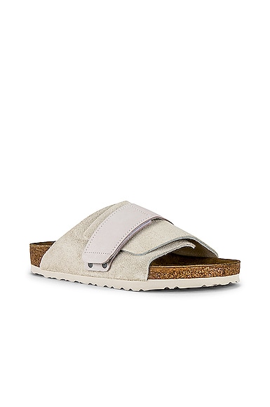 Shop Birkenstock Kyoto In Antique White