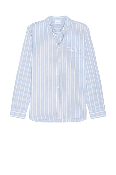 Blue Grandpa Shirt in Blue