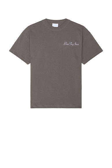 Blue Sky Inn Logo T-Shirt in Grey