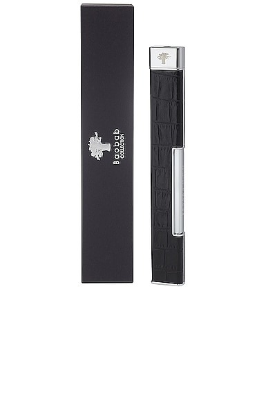Baobab Collection Lighter in Black Croco