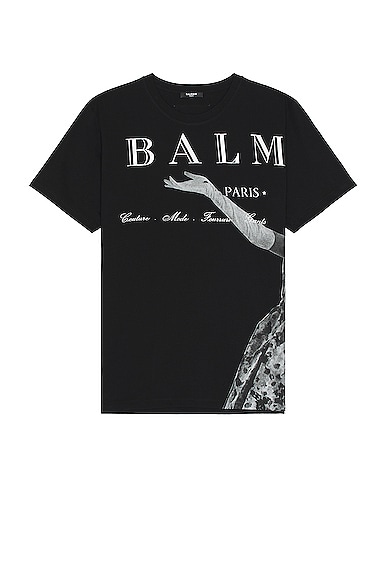 BALMAIN Jolie Madame T-shirt in Black