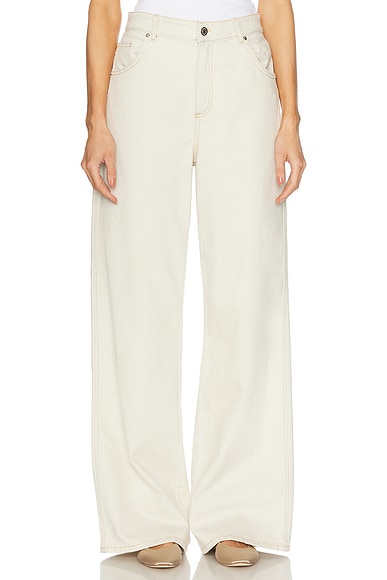 Blumarine Wide Leg in Ice Blue