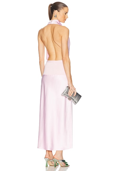The Larissa Dress in Light Pink