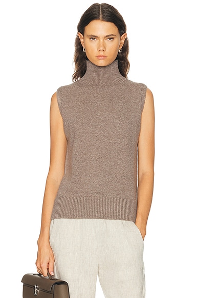 Bruno Sleeveless High Neck Vest