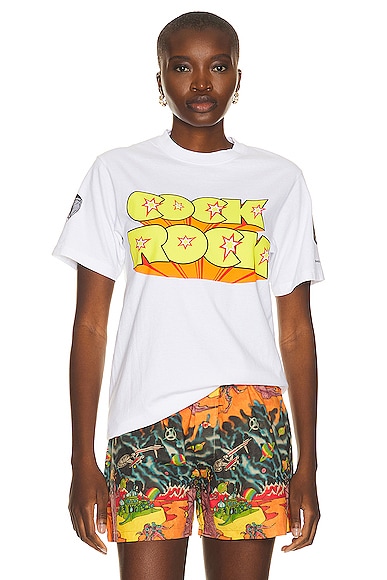 Glam Rock T-Shirt in White