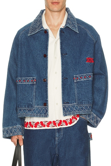 Embroidered Denim Jacket