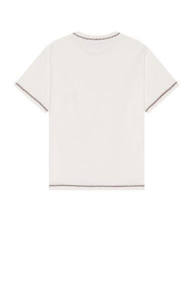 Shop Bode Griffon Pocket T-shirt In White