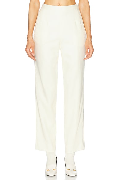 BODE Mohair Hall Tuxedo Trouser in Ivory