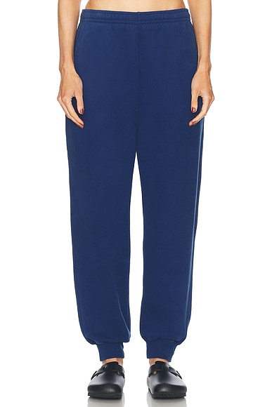 COTTON CITIZEN Milan Zip Jogger in Sapphire FWRD
