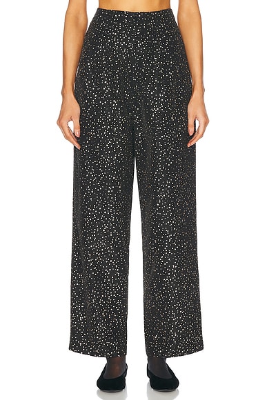 BODE Glitter Murray Trouser in Black