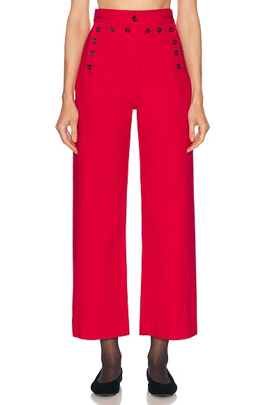 Spring Twill Sailor Trouser