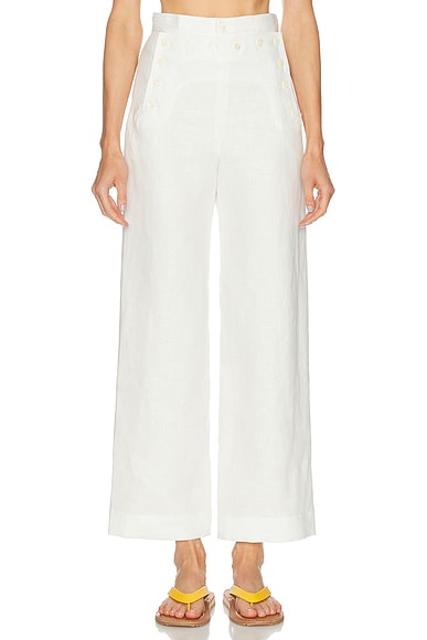 Linen Sailor Trousers