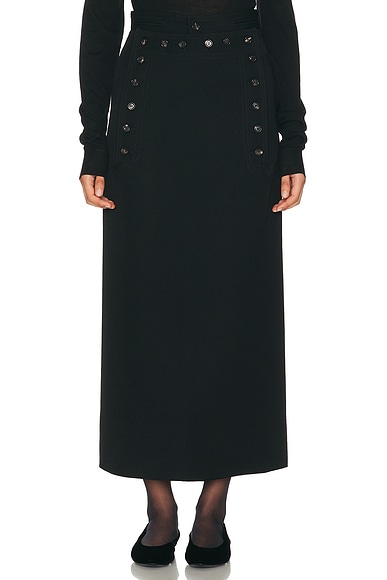 BODE Riding Sailor Skirt in Black