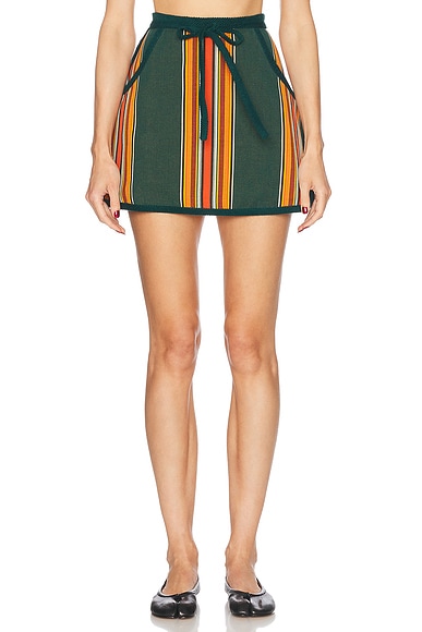 Marni x No Vacancy Inn Crochet Mini Skirt in Multicolor | FWRD