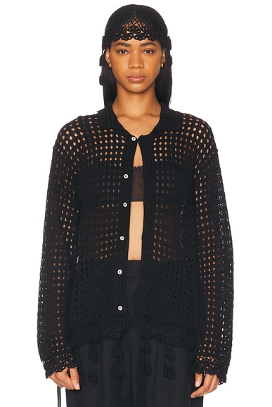 Blossom Crochet Shirt