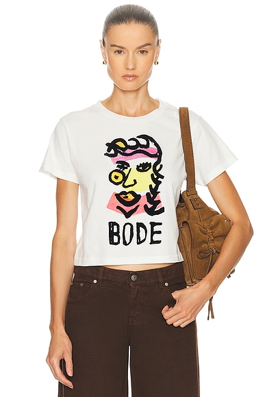 BODE Visage Tee in Cream