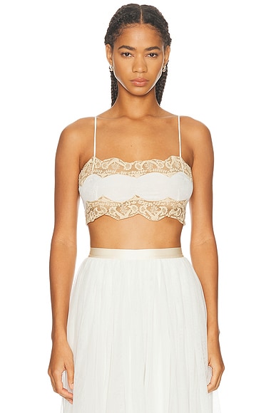 Trousseau Lace Bra Top