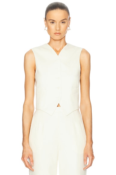Isabel Marant Etoile Daliana Top in White | FWRD