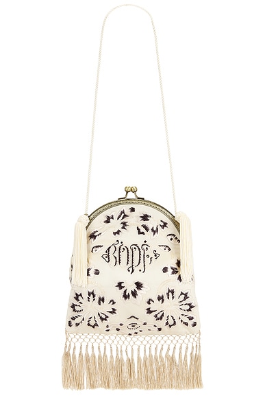 BODE Phantasm Fringe Bag in Ivory