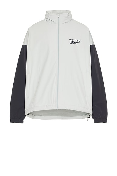 BOTTER x Reebok Padded Jacket in Grey & Navy