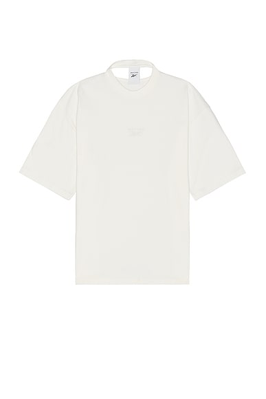 Shop Botter X Reebok Short Sleeve T-shirt In Off White
