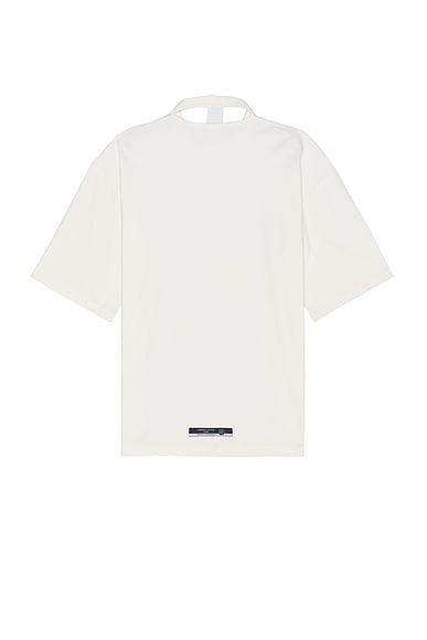Shop Botter X Reebok Short Sleeve T-shirt In Off White