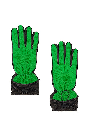 Ntreccio Gloves in Green