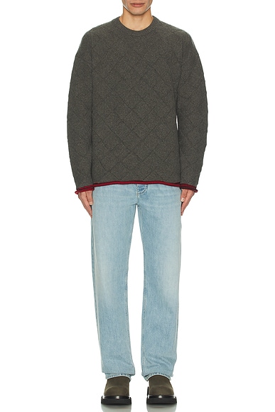 Mw Wool Intrecciato 3D Knit Sweater