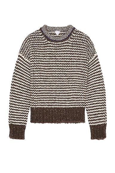 Zig Zag Knit Sweater