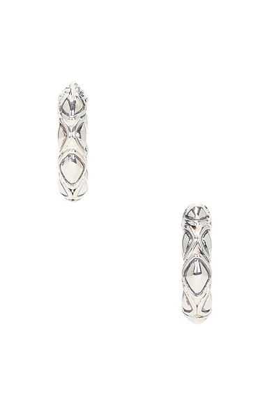 18k Gold Finish Sterling Silver Earrings